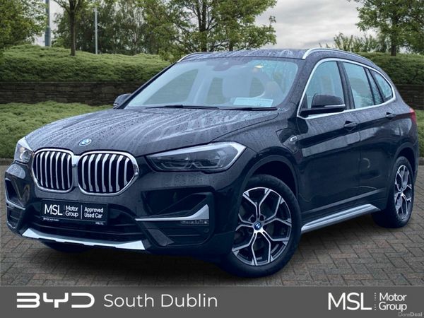 BMW X1 Estate, Petrol Plug-in Hybrid, 2022, Black