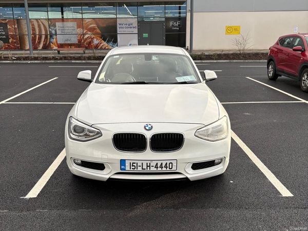 BMW 1-Series Hatchback, Petrol, 2015, White