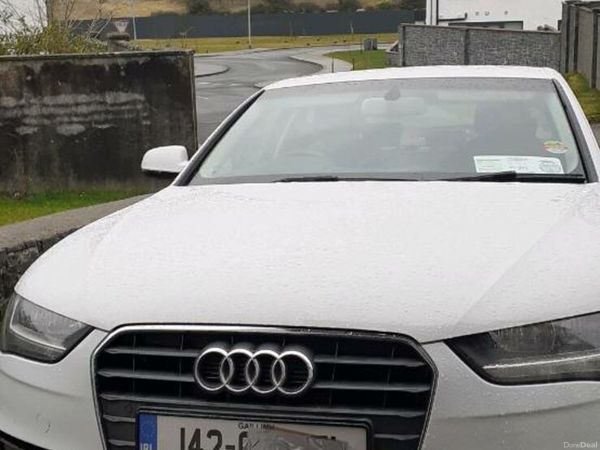 Audi A4 Saloon, Diesel, 2014, White