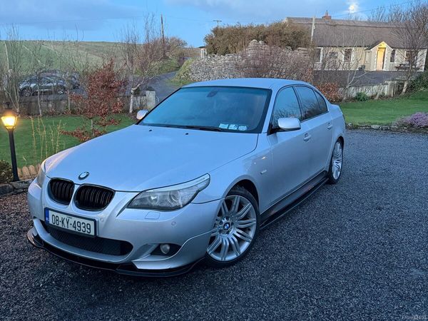 BMW 5-Series Saloon, Diesel, 2008, Silver