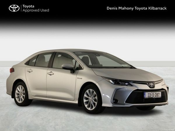 Toyota Corolla Saloon, Petrol Hybrid, 2022, Grey