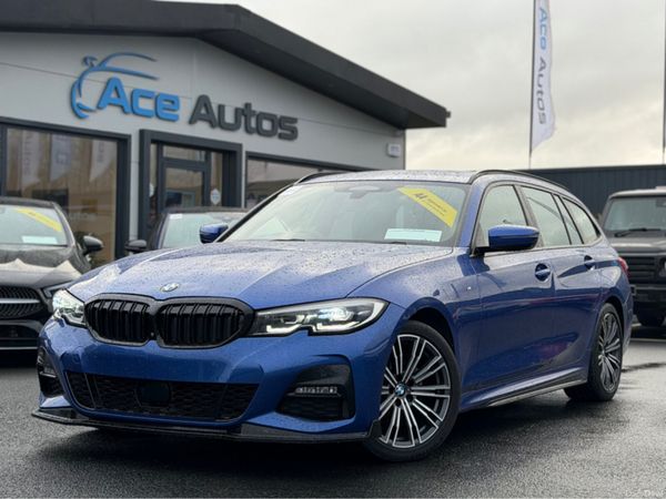 BMW 3-Series Estate, Diesel, 2021, Blue