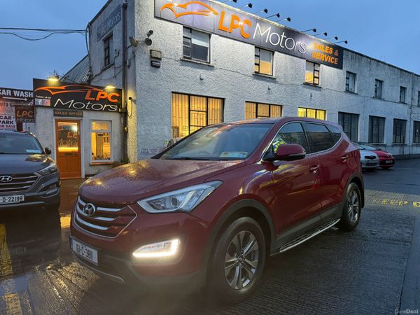 Hyundai Santa Fe SUV, Diesel, 2016, Red