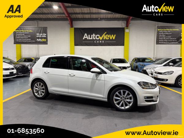 Volkswagen Golf Hatchback, Petrol, 2017, White