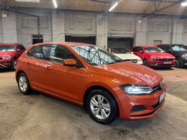 Volkswagen Polo Hatchback, Petrol, 2020, Orange