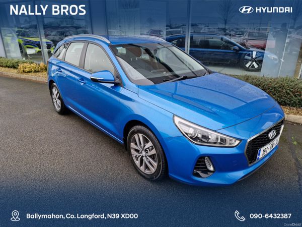 Hyundai i30 Estate, Petrol, 2018, Blue