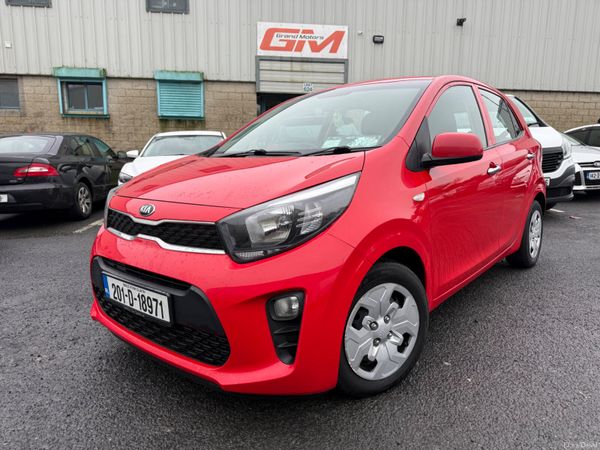 Kia Picanto Hatchback, Petrol, 2020, Red