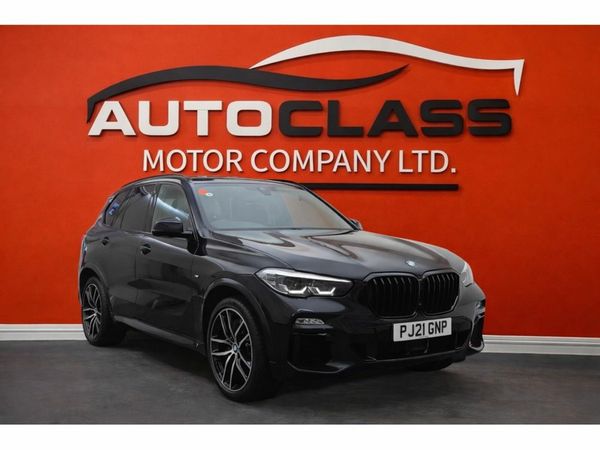 BMW X5 Estate, Petrol Plug-in Hybrid, 2021, Black