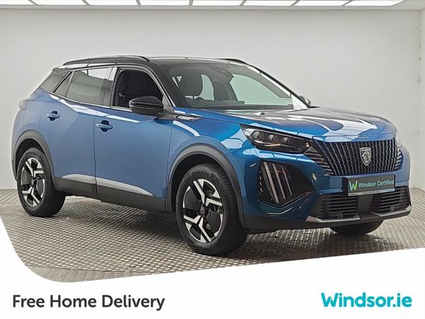 Peugeot 2008 SUV, Electric, 2025, Blue