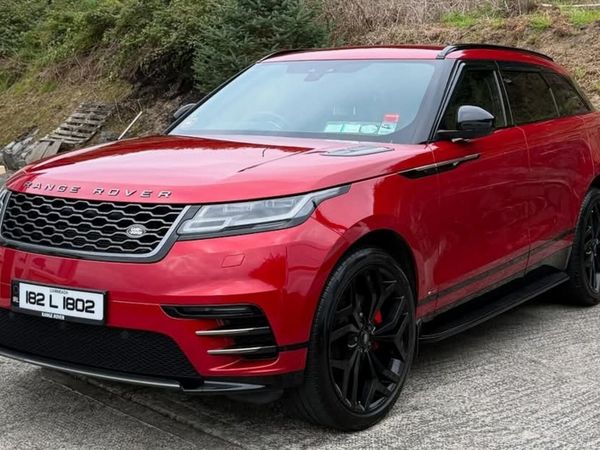 Land Rover Range Rover Velar SUV, Diesel, 2018, Red
