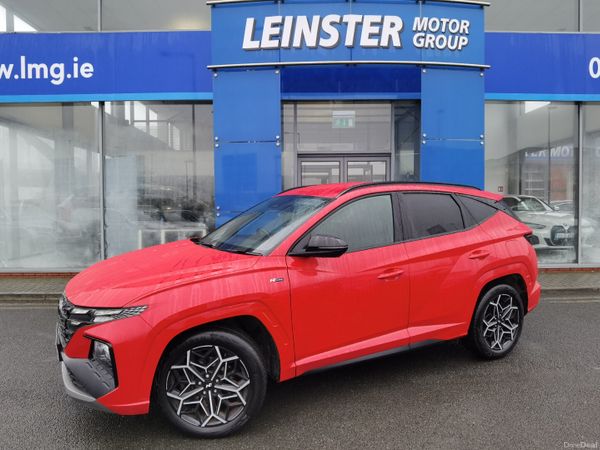 Hyundai Tucson SUV, Petrol Plug-in Hybrid, 2021, Red