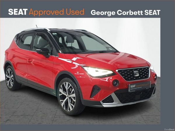 SEAT Arona SUV, Petrol, 2022, Red