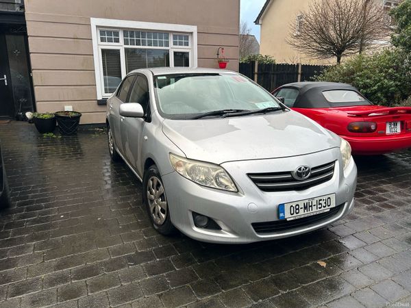 Toyota Corolla Saloon, Petrol, 2008, Silver