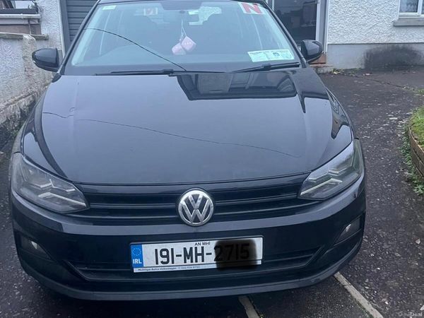 Volkswagen Polo Hatchback, Petrol, 2019, Black
