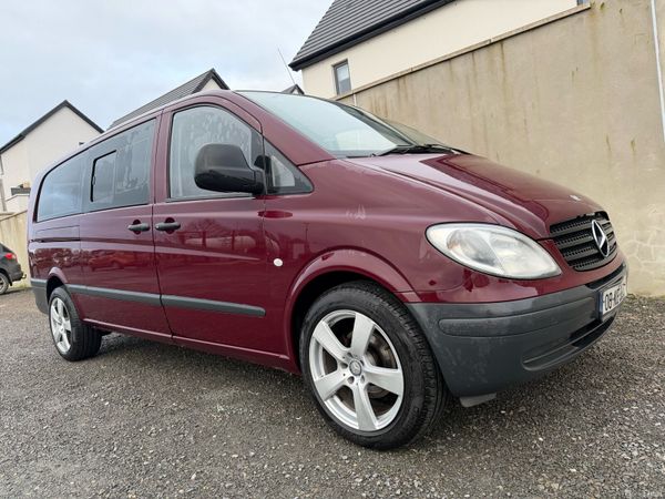 Mercedes-Benz Vito Minibus, Diesel, 2008, Red