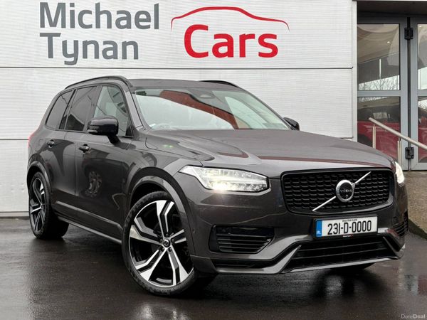 Volvo XC90 SUV, Petrol Plug-in Hybrid, 2023, Grey