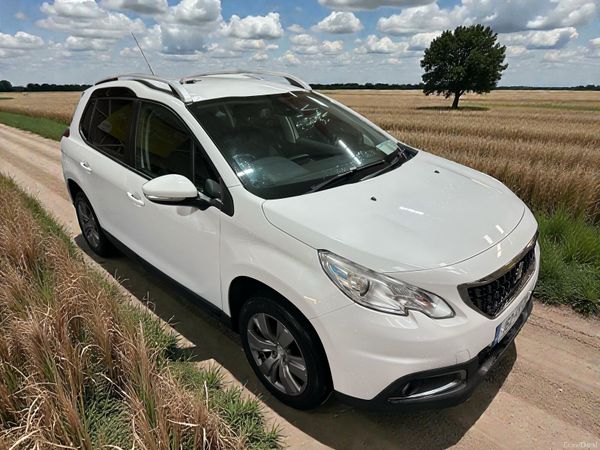 Peugeot 2008 SUV, Petrol, 2016, White