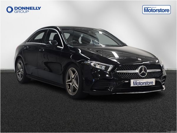 Mercedes-Benz A-Class Saloon, Diesel, 2021, Black