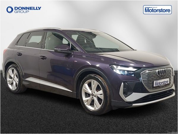 Audi Q4 Estate, Electric, 2022, Purple