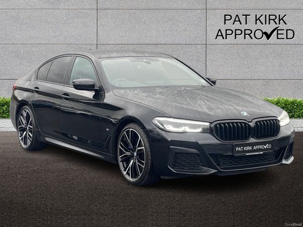 BMW 5-Series Saloon, Diesel, 2021, Black