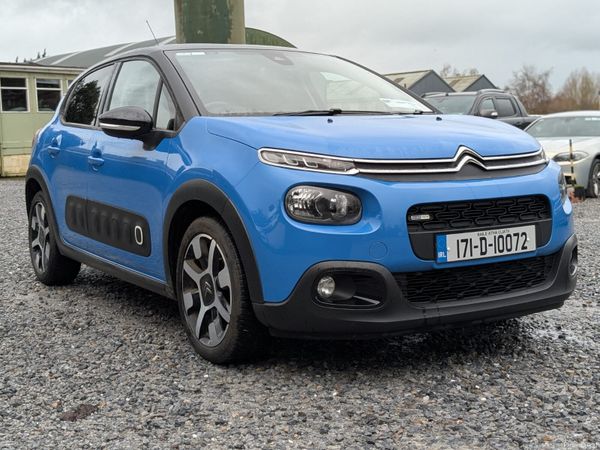 Citroen C3 Hatchback, Petrol, 2017, Blue