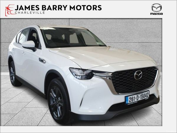 Mazda CX-60 SUV, Petrol Plug-in Hybrid, 2026, White