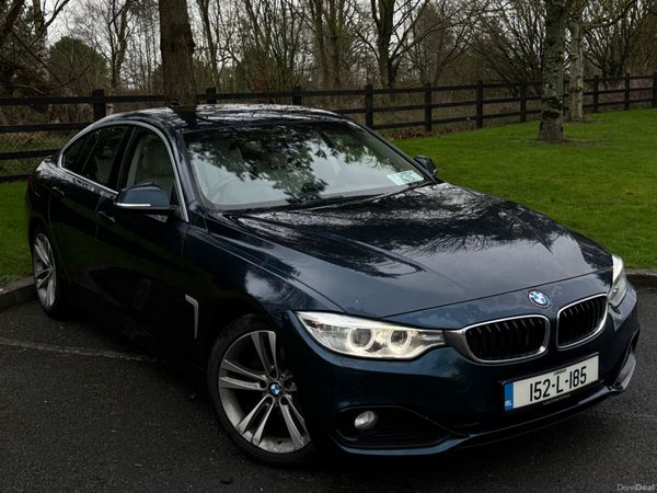 BMW 4-Series Saloon, Diesel, 2015, Blue