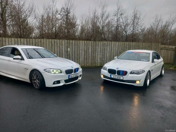 BMW 5-Series Saloon, Diesel, 2011, White