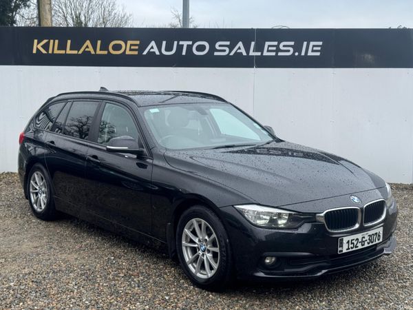 BMW 3-Series Estate, Diesel, 2015, Black