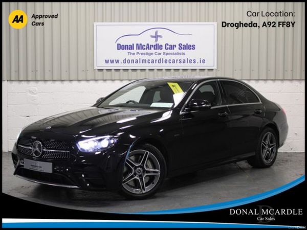 Mercedes-Benz 300 Saloon, Diesel Hybrid, 2021, Black