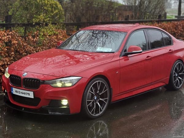 BMW 3-Series Saloon, Diesel, 2016, Red