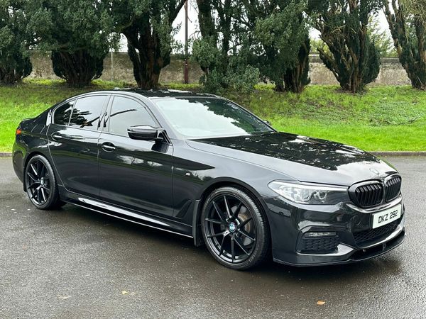 BMW 5-Series Saloon, Diesel, 2018, Black