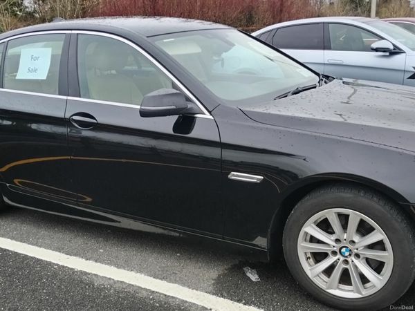 BMW 5-Series Saloon, Diesel, 2013, Black