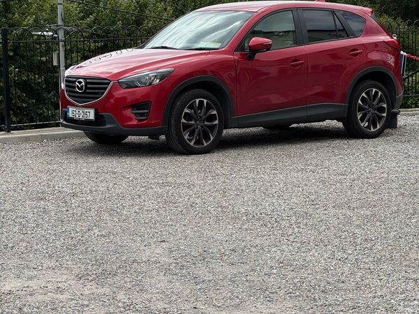 Mazda CX-5 SUV, Diesel, 2015, Red