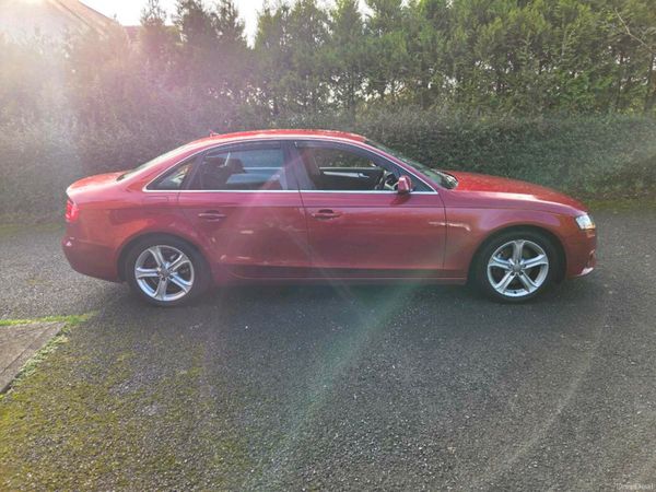 Audi A4 Saloon, Diesel, 2011, Red