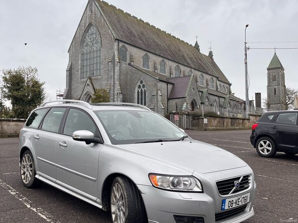 Volvo V50 Estate, Diesel, 2008, Silver