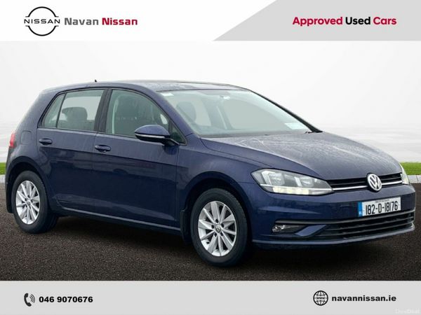 Volkswagen Golf Estate, Petrol, 2018, Blue