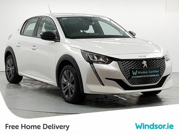Peugeot 208 Hatchback, Electric, 2022, White