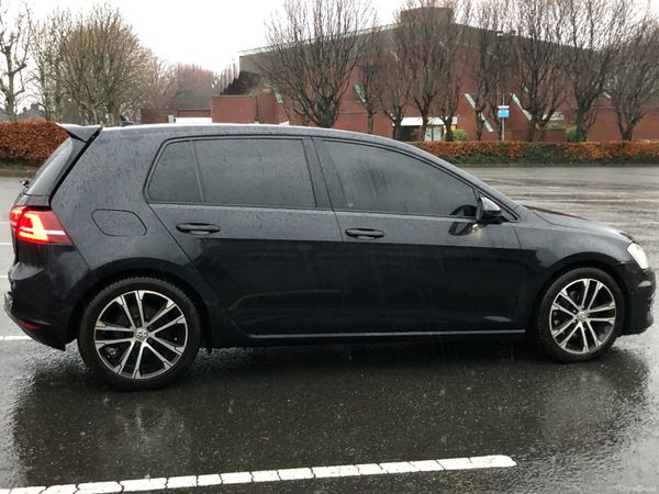 Volkswagen Golf Hatchback, Diesel, 2014, Black
