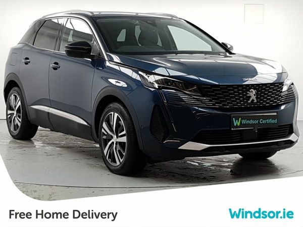 Peugeot 3008 MPV, Petrol Plug-in Hybrid, 2022, Blue