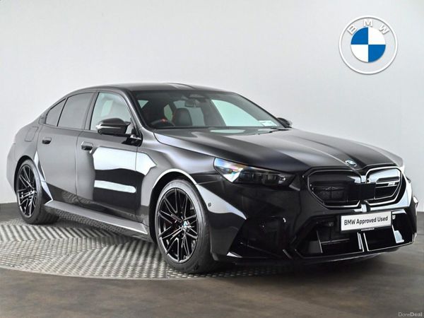 BMW M5 Saloon, Petrol Plug-in Hybrid, 2025, Black