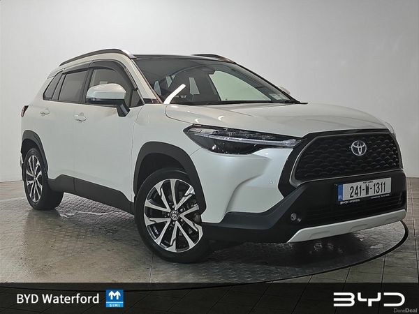 Toyota Corolla Cross Hatchback, Petrol Hybrid, 2024, White