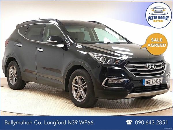 Hyundai Santa Fe SUV, Diesel, 2016, Black