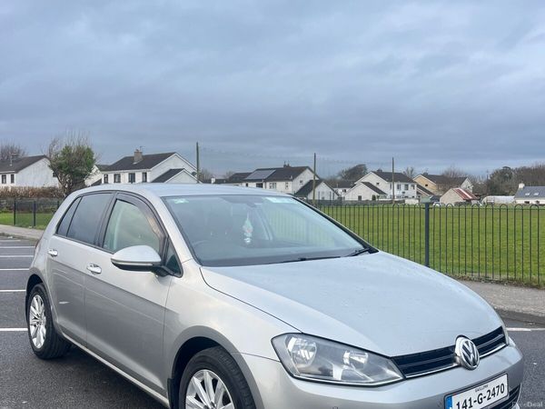 Volkswagen Golf Hatchback, Diesel, 2014, Silver
