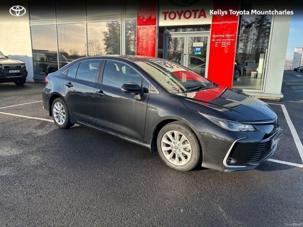 Toyota Corolla Saloon, Petrol Hybrid, 2022, Black