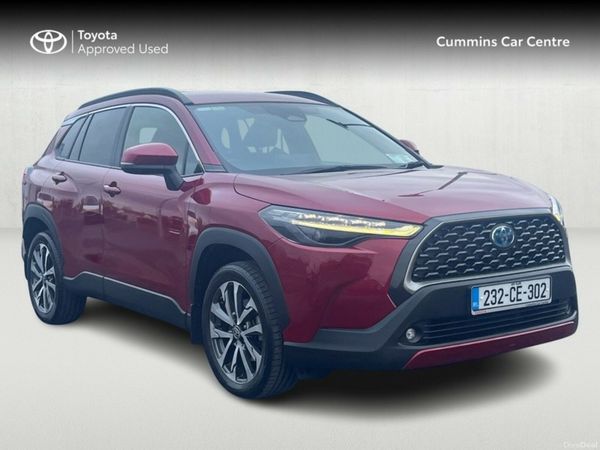 Toyota Corolla Cross Hatchback, Petrol Hybrid, 2023, Red