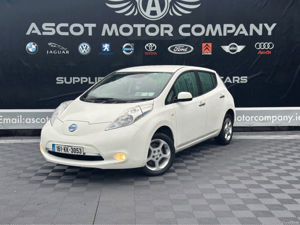 Nissan Leaf Hatchback, Electric, 2016, White