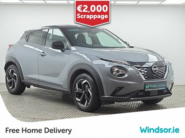 Nissan Juke SUV, Petrol Hybrid, 2024, Grey