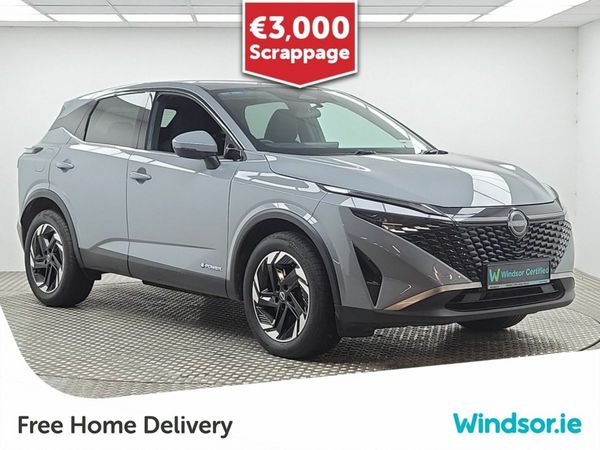 Nissan Qashqai MPV, Petrol Hybrid, 2025, Grey