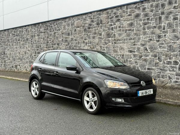 Volkswagen Polo Hatchback, Petrol, 2014, Black